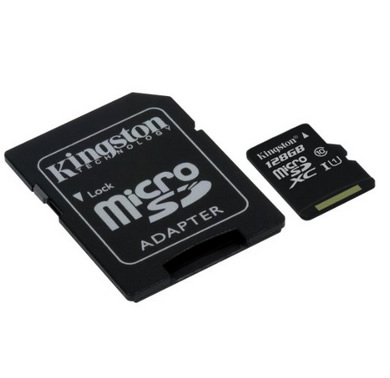 Kingston Micro Sd G2 128gb Xc C Adap